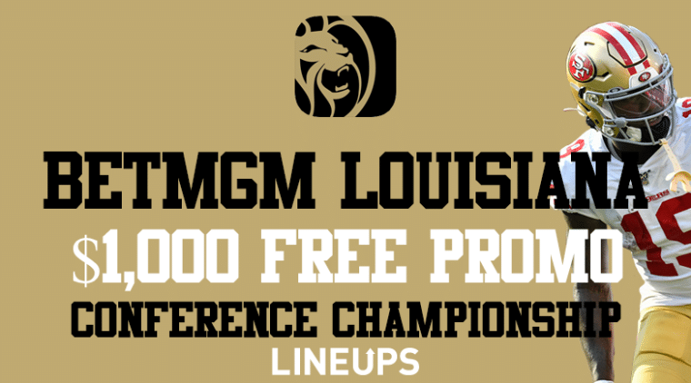 BetMGM Louisiana Bonus Code: NFL Playoffs $1,000 Promo!