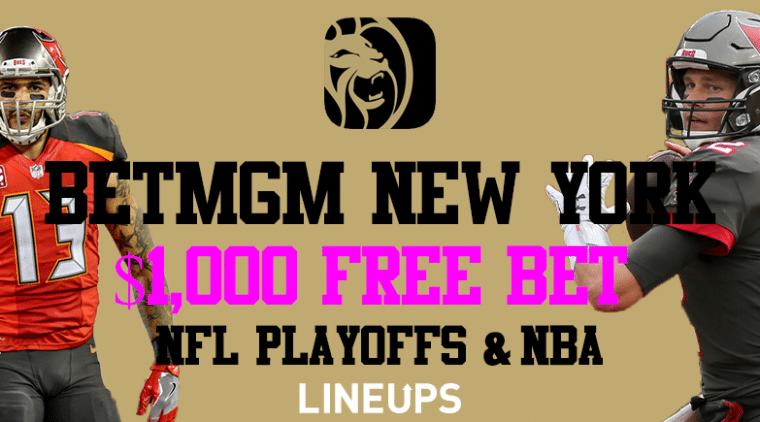 BetMGM New York Bonus Code: NFL Playoff Promos $1,000+