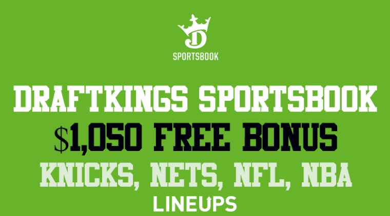 DraftKings New York: NBA & NFL Promo (57-1 Odds + $1,050 Bonus)