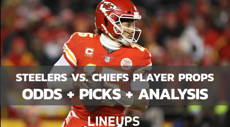 Pittsburgh Steelers vs. Kansas City Chiefs Player Props (1/16/22)