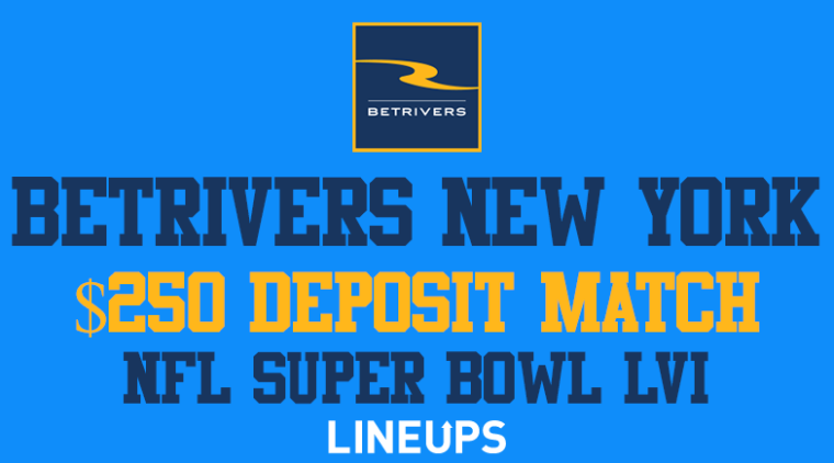 BetRivers NY Promo Code: $250 Deposit Bonus Super Bowl 56