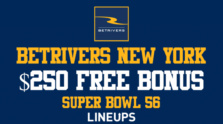 BetRivers Promo Code NY: $250 Deposit Bonus for Super Bowl