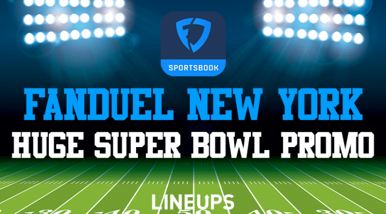 FanDuel NY Promo Code: Bet $5 Win $280 Super Bowl Sunday