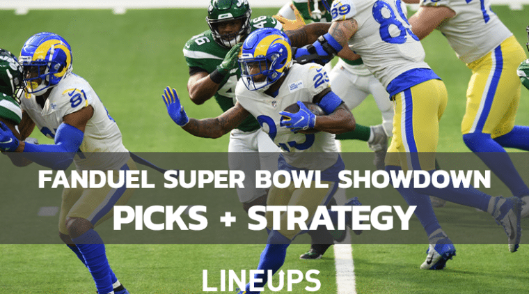 FanDuel Super Bowl Showdown Picks + Strategy For Rams Vs. Bengals