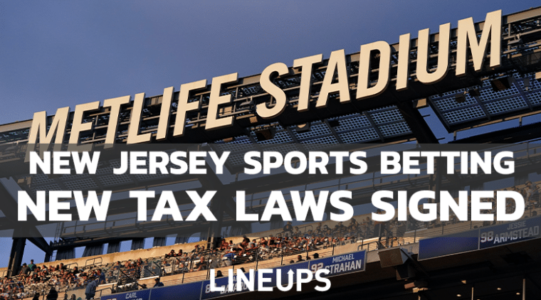 New Jersey Governor Murphy Signs New Tax Laws for Sports Betting