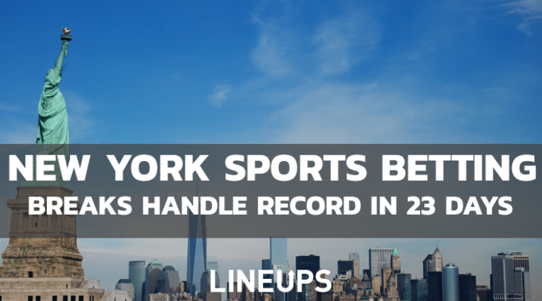 New York Sports Betting Market Passes the $1.6 Billion Mark