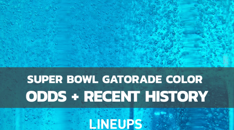Super Bowl 56 Gatorade Shower Color Odds