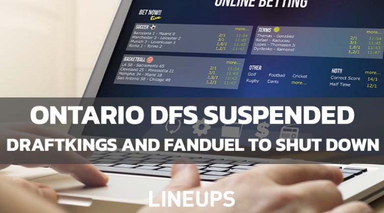 DraftKings, FanDuel Suspend DFS Ahead of April 4 iGaming Launch
