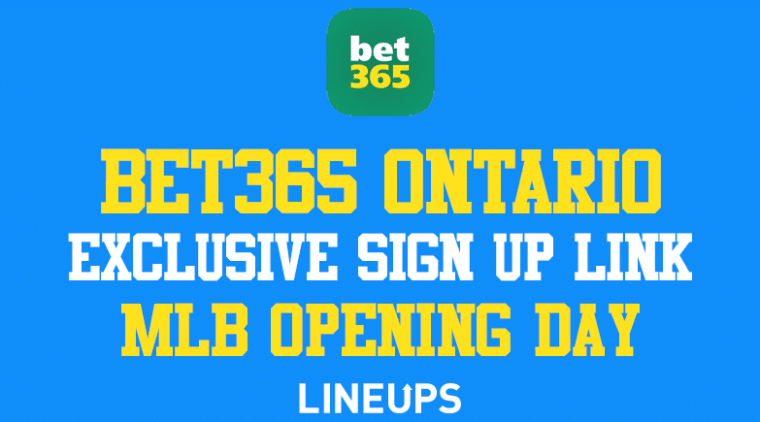 Bet365 Ontario Sportsbook Launch and Code! MLB Best Bet