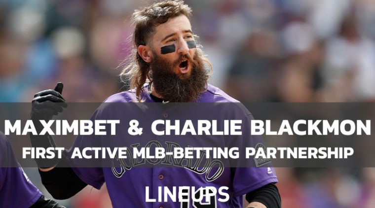 MaximBet & Charlie Blackmon: First MLB-Sports Betting Deal