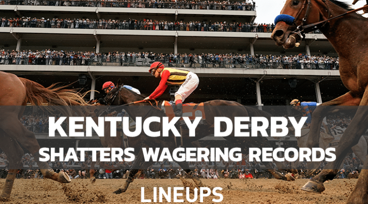 148th Kentucky Derby Shatters Wagering Records