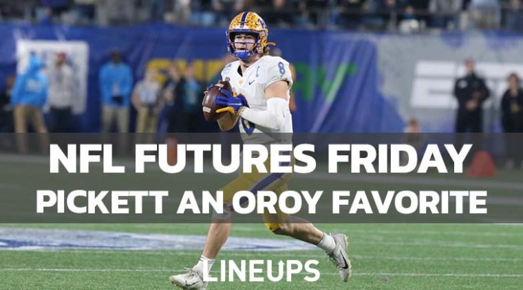 NFL Futures Friday: Kenny Pickett, Breece Hall Early Leaders for Offensive Rookie of the Year