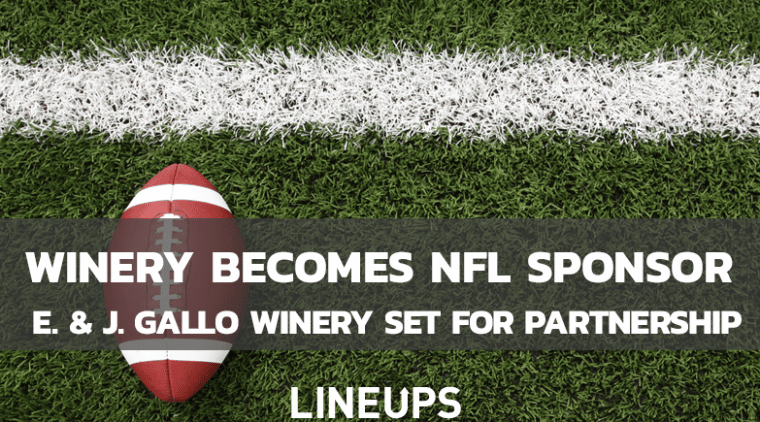E. & J. Gallo Winery To Become Official Wine Sponsor of The NFL