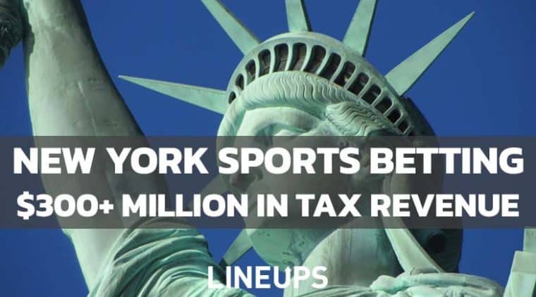 New York Surpasses $300 Million in Sports Betting Tax Revenue