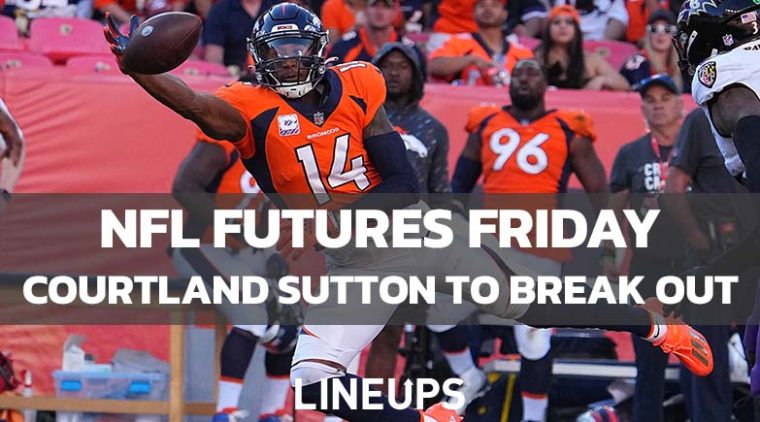 NFL Futures Friday: Bet on Courtland Sutton's Breakout with Russell Wilson in 2022