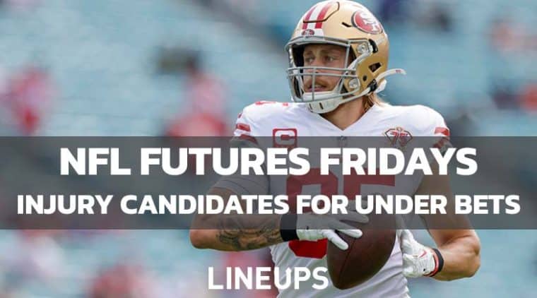 NFL Futures Friday: Using Injury Prediction Data to Bet Unders on Season-Long Player Props