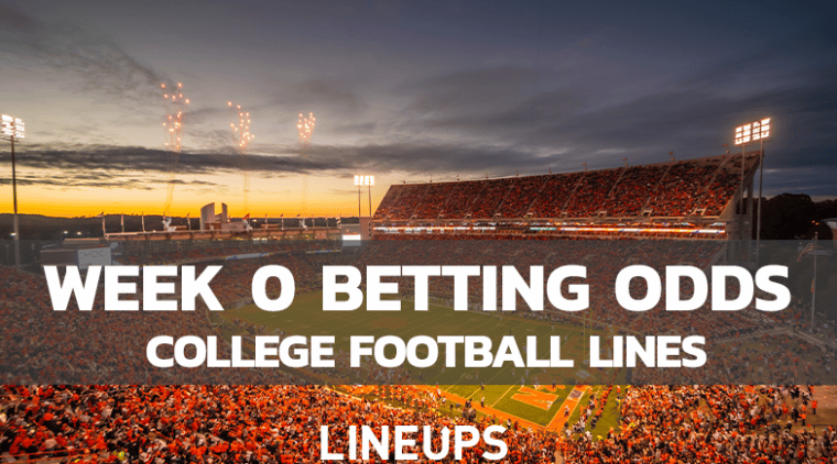 College Football Week 0 Betting Odds: Compare Lines Across Sportsbooks