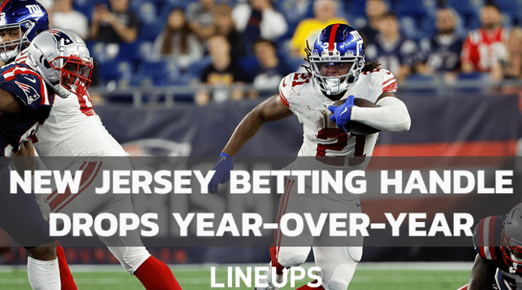 New Jersey Sports Betting Handle Continues to Decline