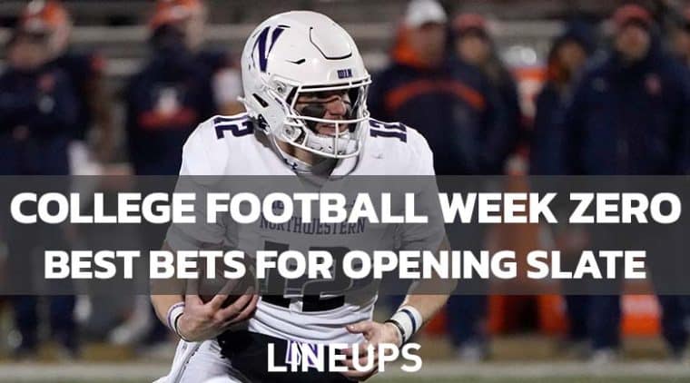 Week 0 College Football Best Bets: Big 10 Showdown & More