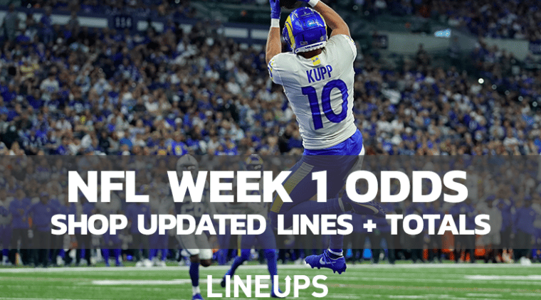 Week 1 NFL Odds & Lines Ahead of Thursday Night Football Matchup