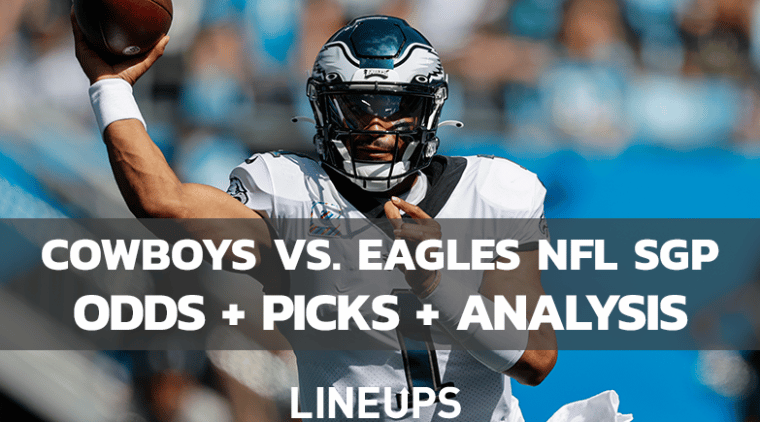 Cowboys Vs. Eagles (10/16/22) Sunday Night Football Same Game Parlay Strategy + SGP Picks